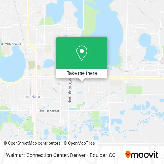 Walmart Connection Center map