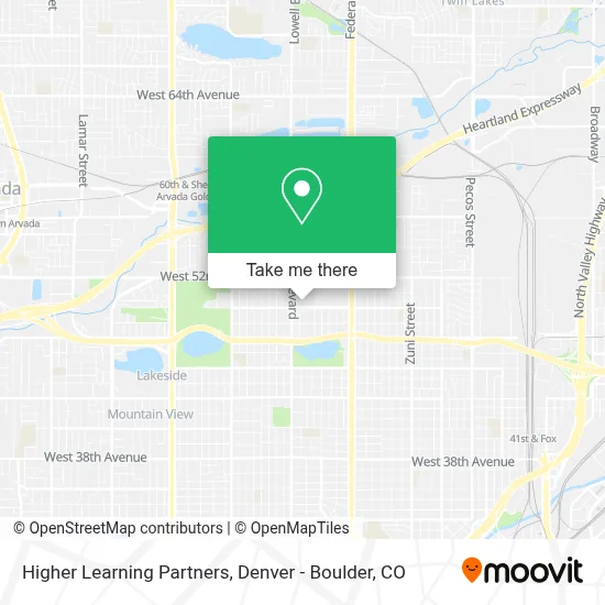Higher Learning Partners map