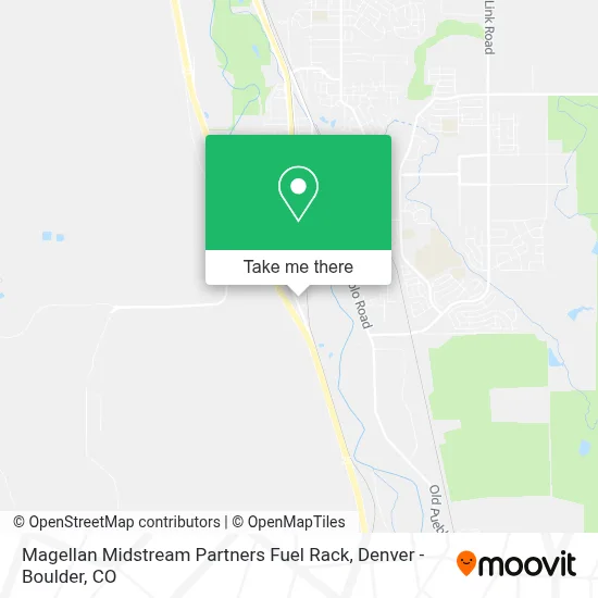 Magellan Midstream Partners Fuel Rack map