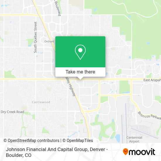 Johnson Financial And Capital Group map