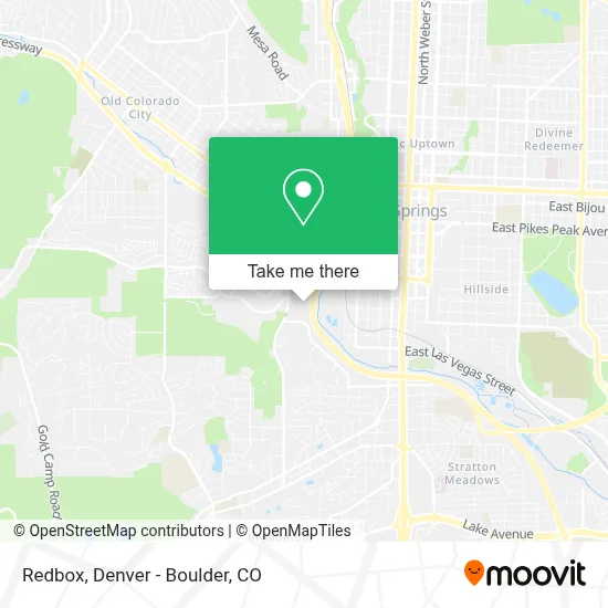 Redbox map