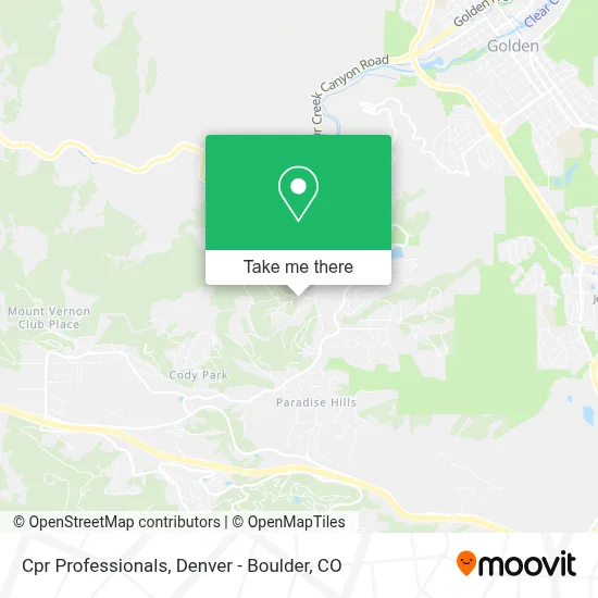 Cpr Professionals map