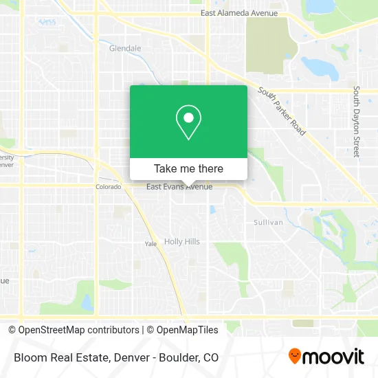 Bloom Real Estate map