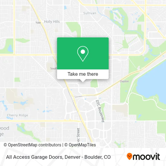 All Access Garage Doors map