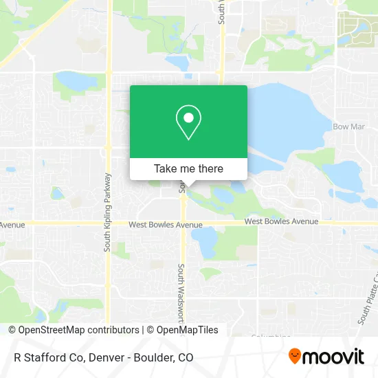 R Stafford Co map