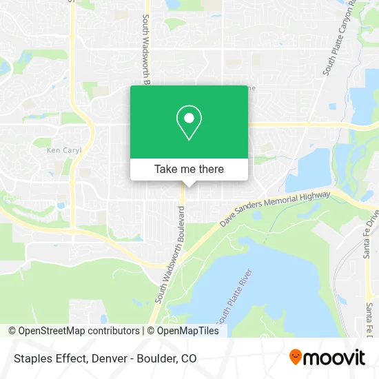 Staples Effect map