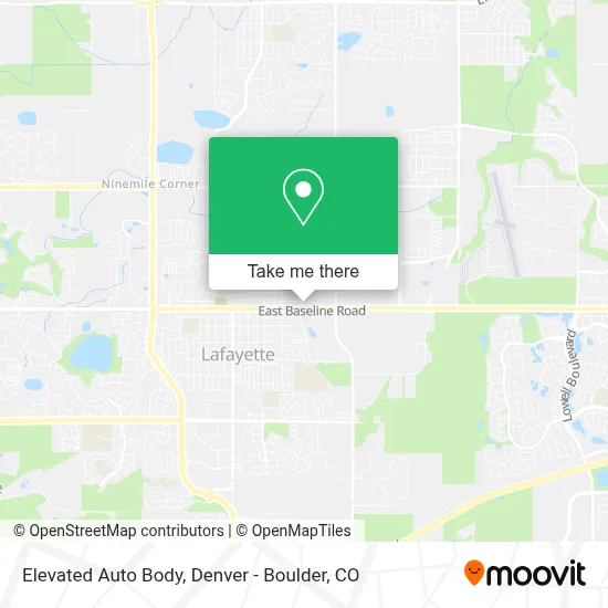 Elevated Auto Body map