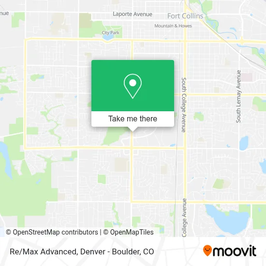 Re/Max Advanced map