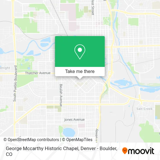 George Mccarthy Historic Chapel map