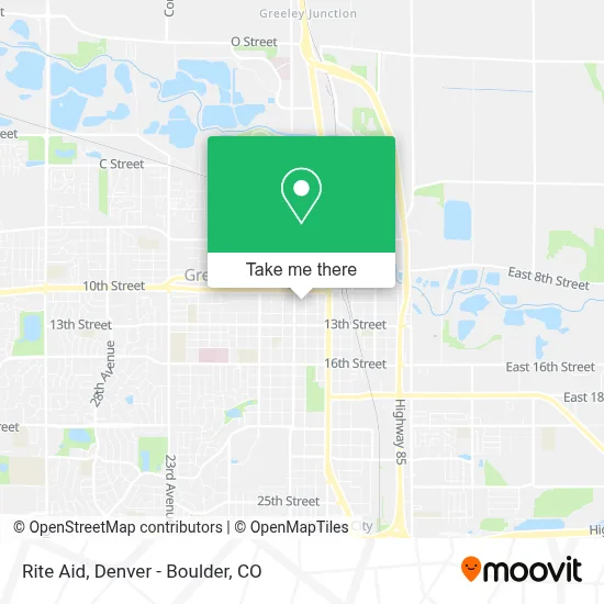 Rite Aid map