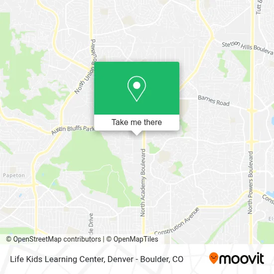 Life Kids Learning Center map