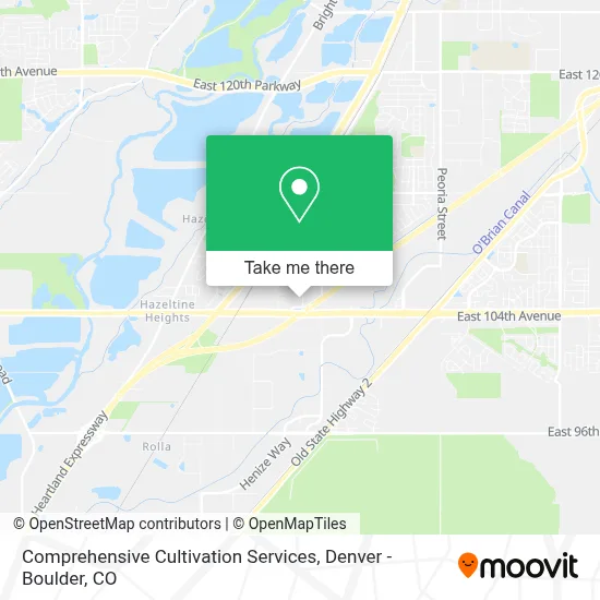 Comprehensive Cultivation Services map