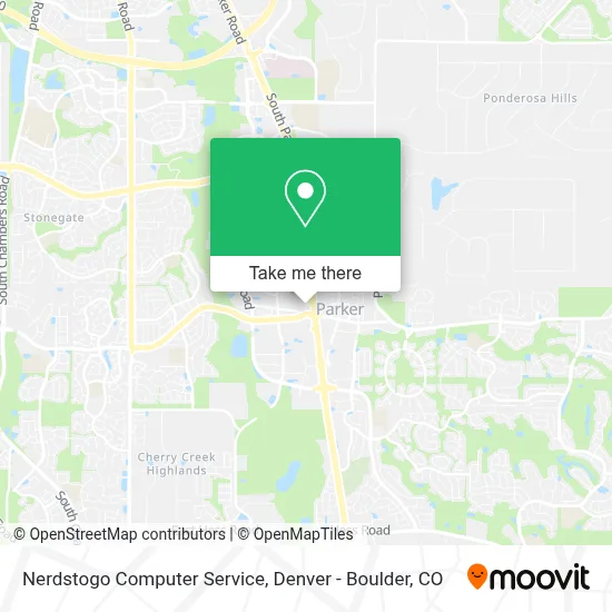 Nerdstogo Computer Service map