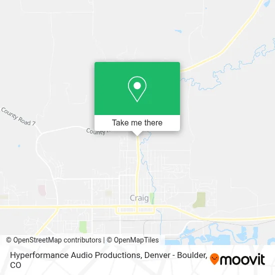 Hyperformance Audio Productions map