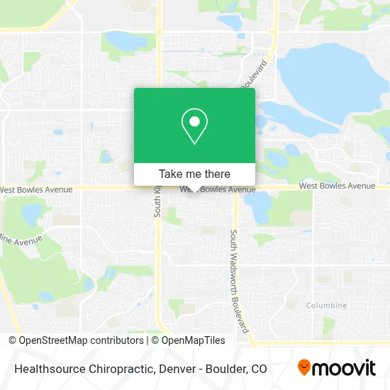 Healthsource Chiropractic map
