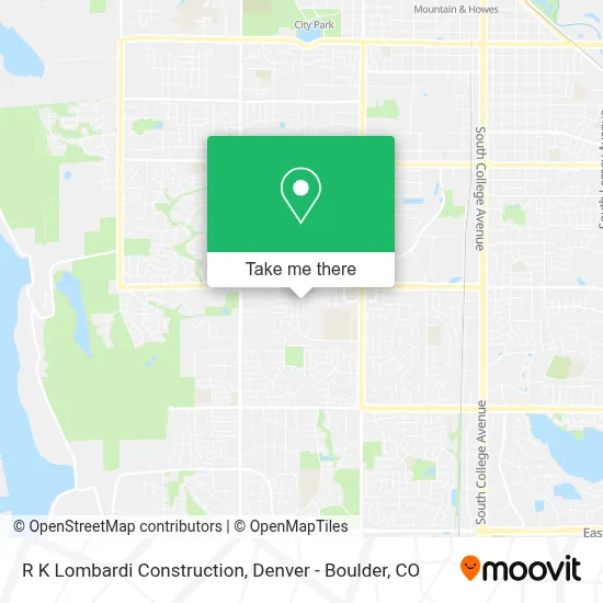 R K Lombardi Construction map