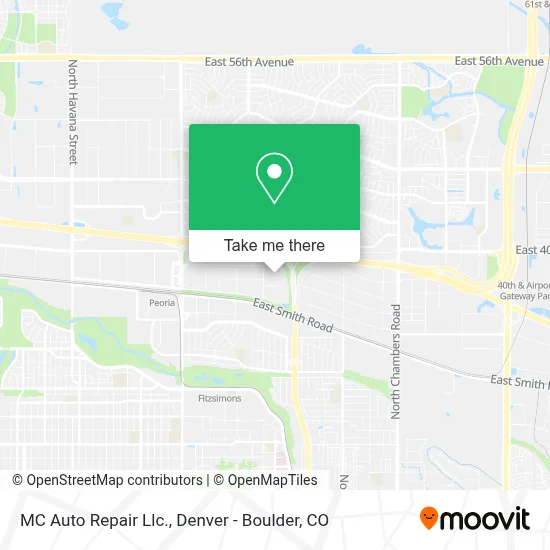 MC Auto Repair Llc. map