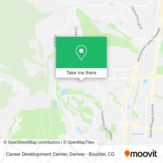 Career Development Center map