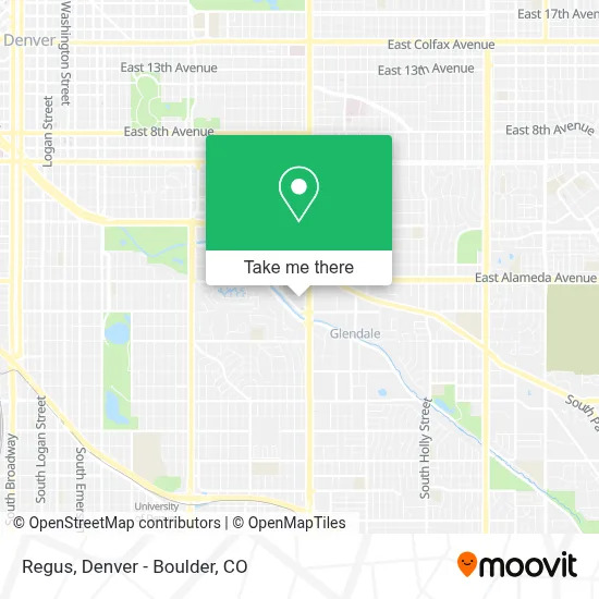Regus map