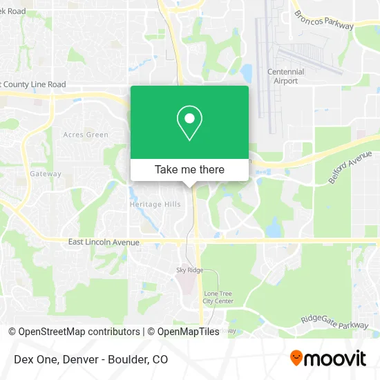 Dex One map