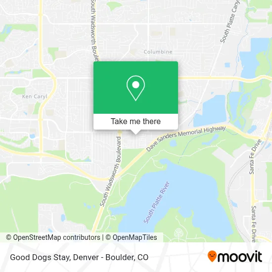 Good Dogs Stay map