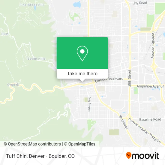 Tuff Chin map