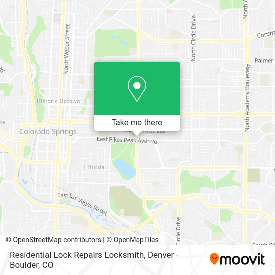 Residential Lock Repairs Locksmith map