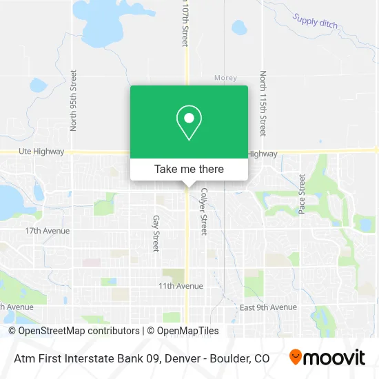 Atm First Interstate Bank 09 map