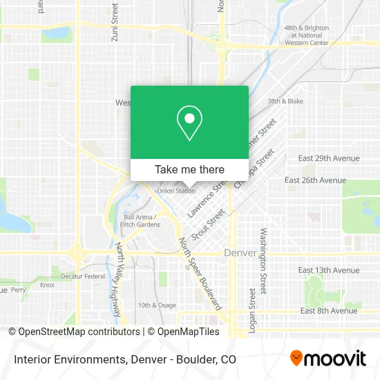 Interior Environments map