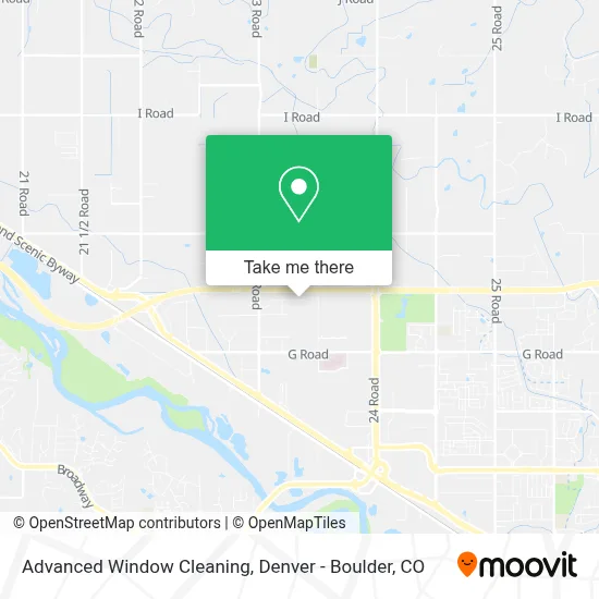 Advanced Window Cleaning map