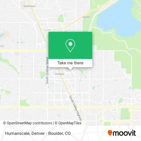 Humanscale map