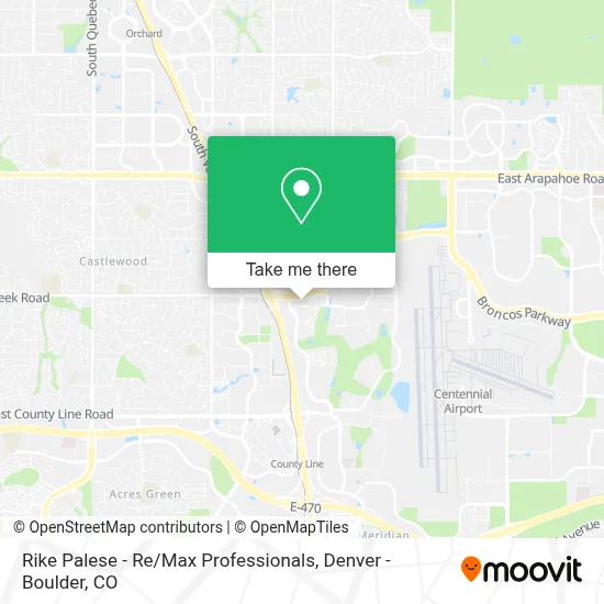 Rike Palese - Re / Max Professionals map