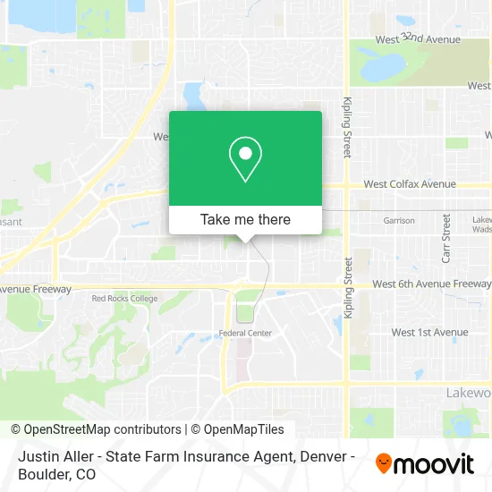 Justin Aller - State Farm Insurance Agent map