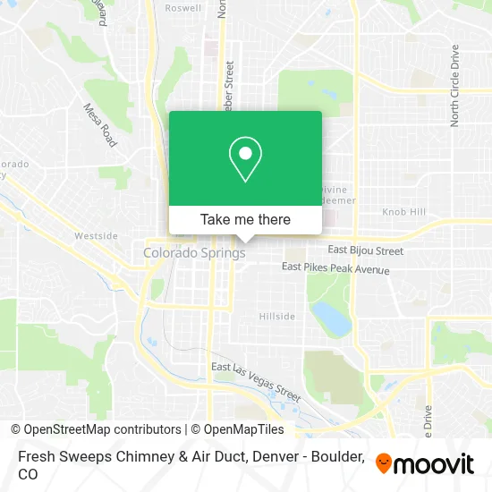 Fresh Sweeps Chimney & Air Duct map