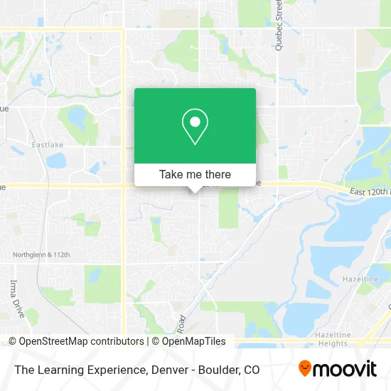 The Learning Experience map