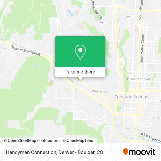 Handyman Connection map