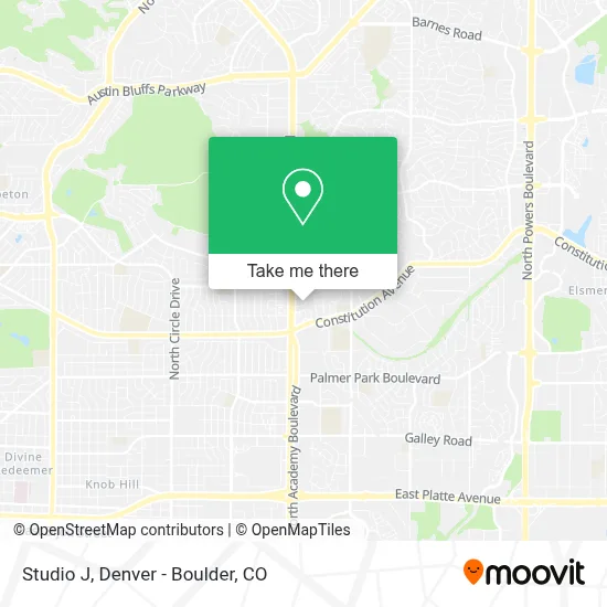 Studio J map