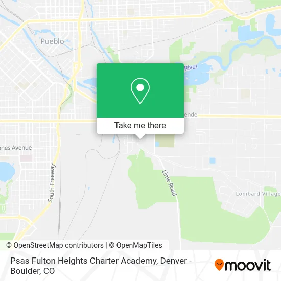 Psas Fulton Heights Charter Academy map