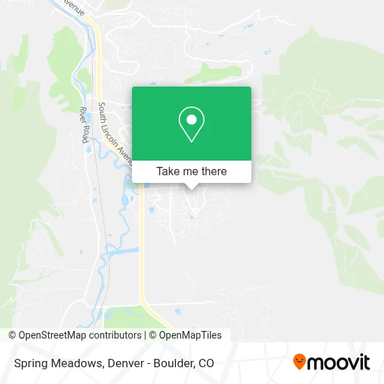 Spring Meadows map