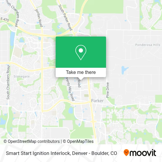 Smart Start Ignition Interlock map