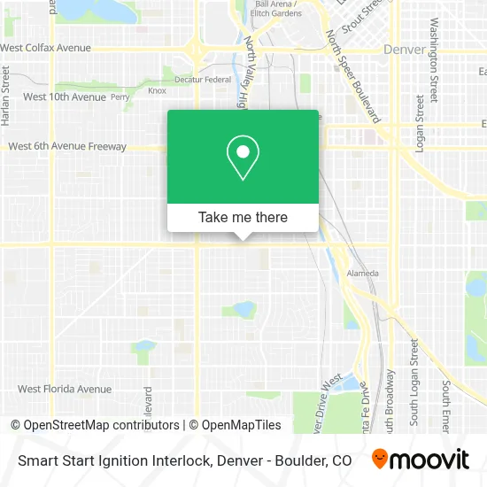 Smart Start Ignition Interlock map