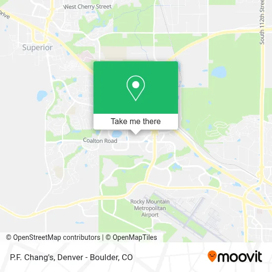 Pf Changs map
