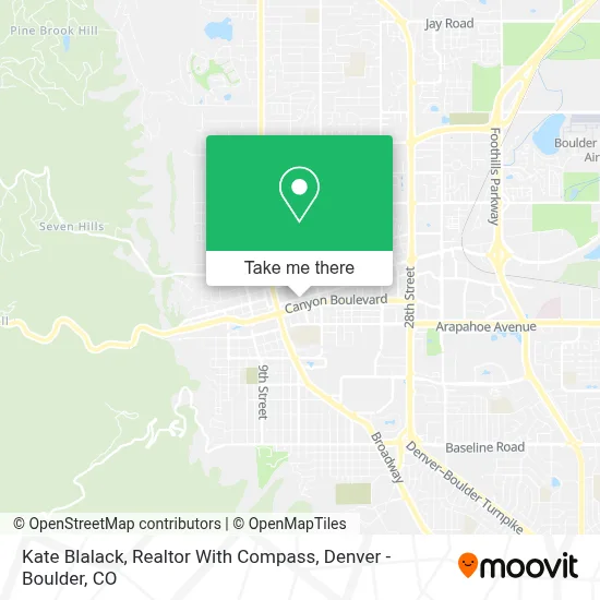 Kate Blalack, Realtor With Compass map