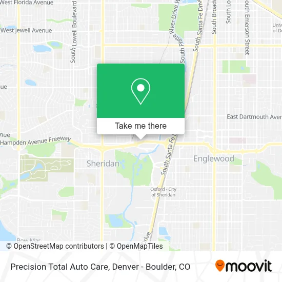 Precision Total Auto Care map