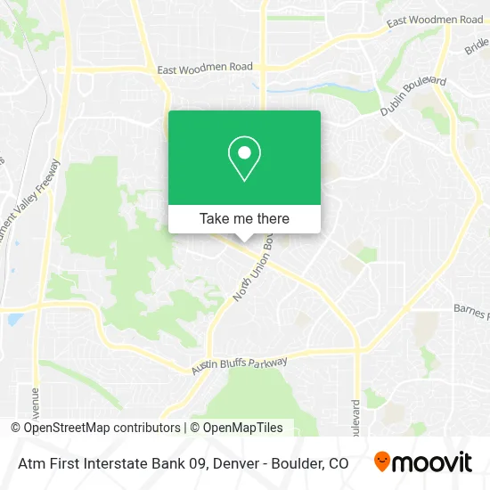Atm First Interstate Bank 09 map