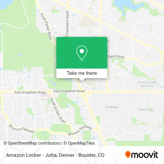 Amazon Locker - Jutta map