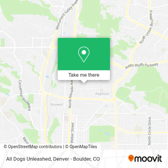 All Dogs Unleashed map