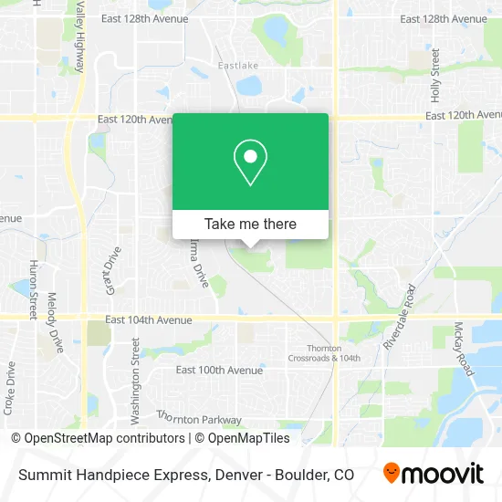 Summit Handpiece Express map