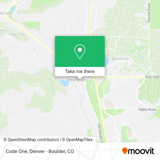 Code One map