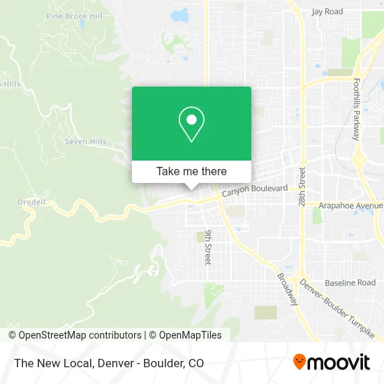 The New Local map